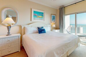 2 bedrooms, iron/ironing board, WiFi, bed sheets - Ocean-view condo w/skywalk to beach, indoor/outdoor pools, lazy river, WiFi, W/D (Gulf Shores)
