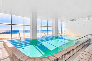 Pool - 13th-Floor Gulf-Front Corner Condo w/Incredible Views, Balcony, Shared Pool, Gym (Gulf Shores)