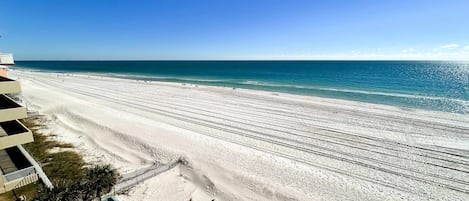 On the beach