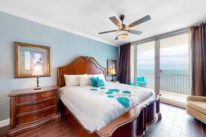 3 bedrooms, iron/ironing board, WiFi, bed sheets - Oceanfront 10th-floor condo with balcony, great view, W&D, & pool access (Gulf Shores)