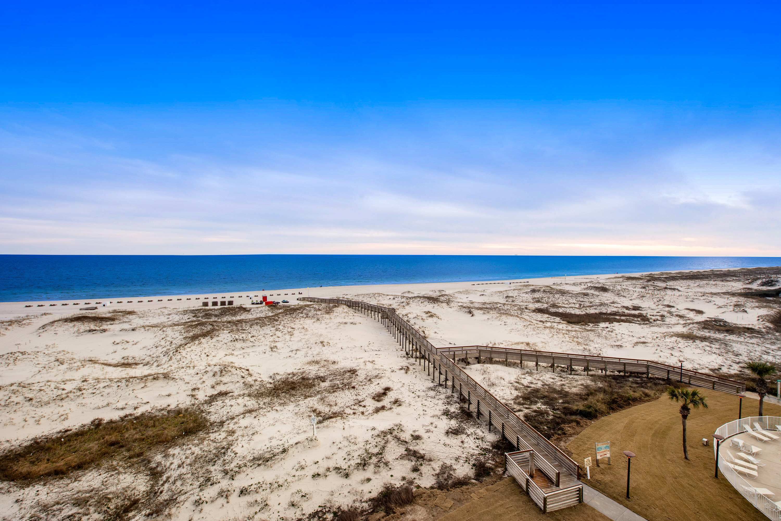 Accommodatie ligt op het strand
