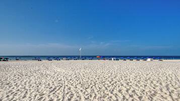 On the beach
