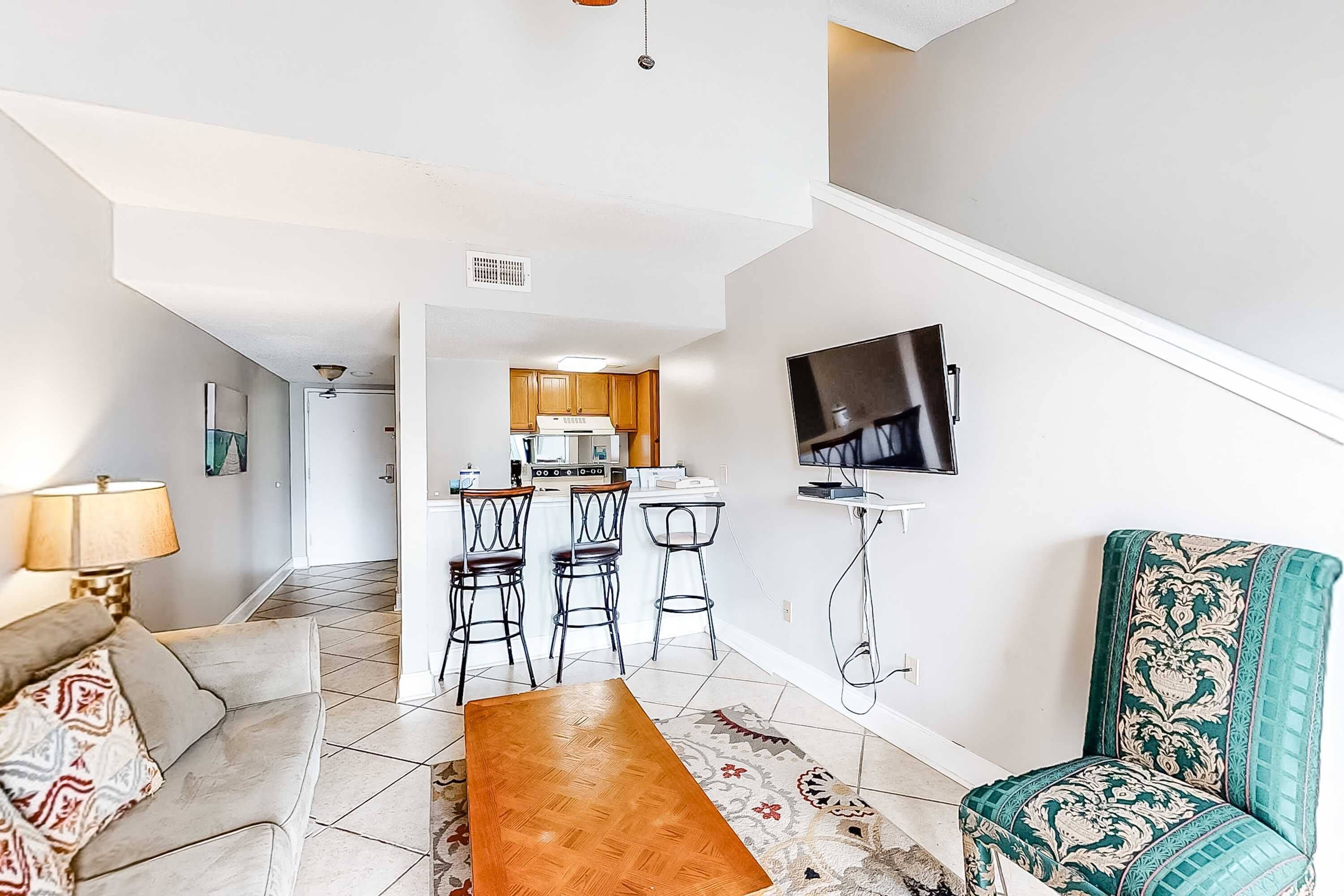 TV, DVD player, offices