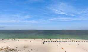 Aan het strand