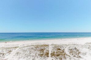 Aan het strand