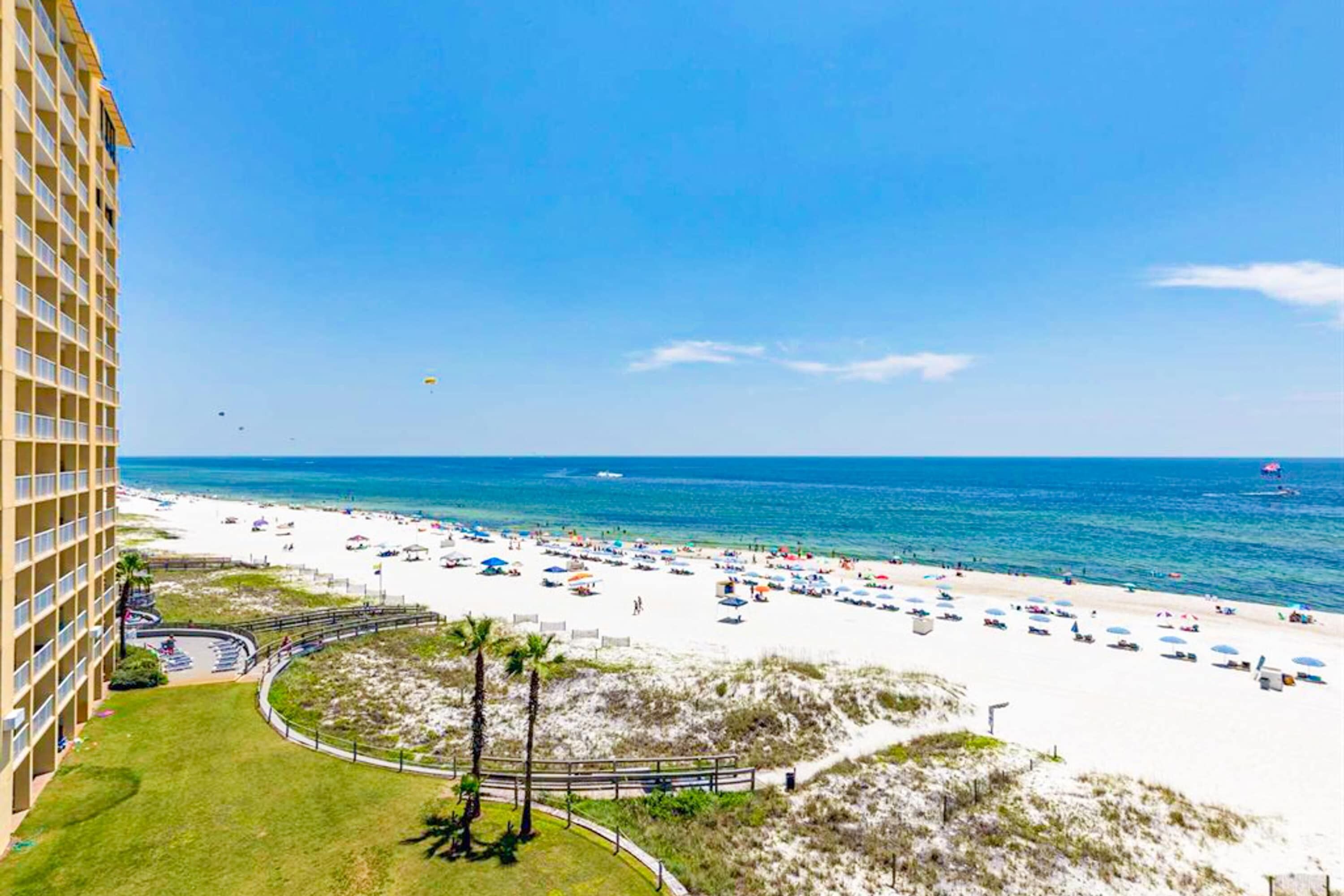Accommodatie ligt op het strand