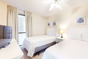 3 habitaciones, acceso a internet y ropa de cama