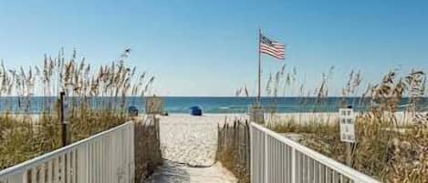 Beach nearby