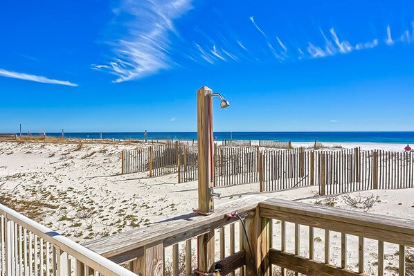 Beach - Boardwalk 283 gulf-view condo with WiFi, central ac, balcony, & outdoor pool (Gulf Shores)