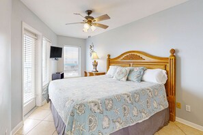 2 bedrooms, WiFi, bed sheets, wheelchair access - Boardwalk 283 gulf-view condo with WiFi, central ac, balcony, & outdoor pool (Gulf Shores)