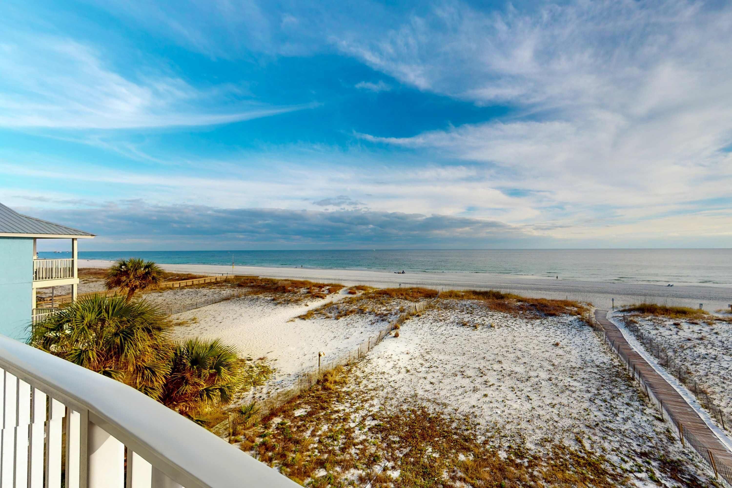 Accommodatie ligt op het strand