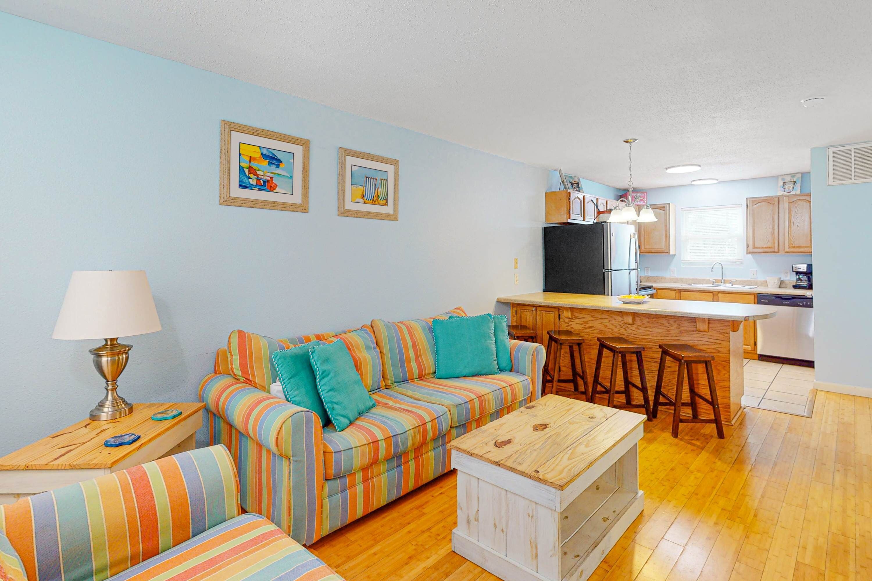 TV, DVD player, offices