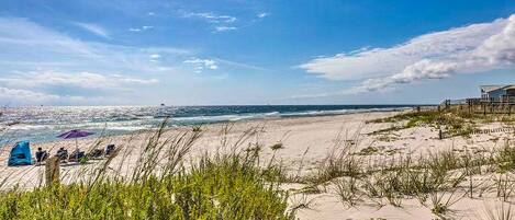 Beach nearby