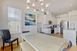 Dining - Sunny coastal getaway with shared pool, firepit, putting green & short beach walk (Orange Beach)