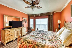 3 bedrooms, iron/ironing board, WiFi - Beachfront condo w/ private balcony & shared pools, gym & sauna (Orange Beach)