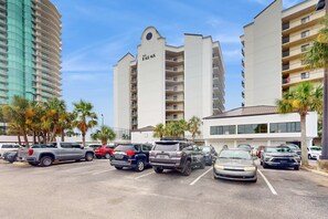 Exterior - Beachfront condo with shared Gulf front outdoor pool, heated indoor pool, & sauna (Orange Beach)