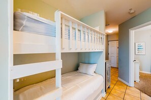 1 bedroom, WiFi, bed sheets - Gulf view condo with pool & fitness center - balcony, open layout, and W/D (Orange Beach)