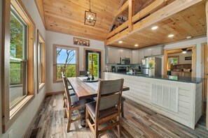 Dining - Mountain Majesty: Views, Hot Tub, Games, Theater! (Sevierville)