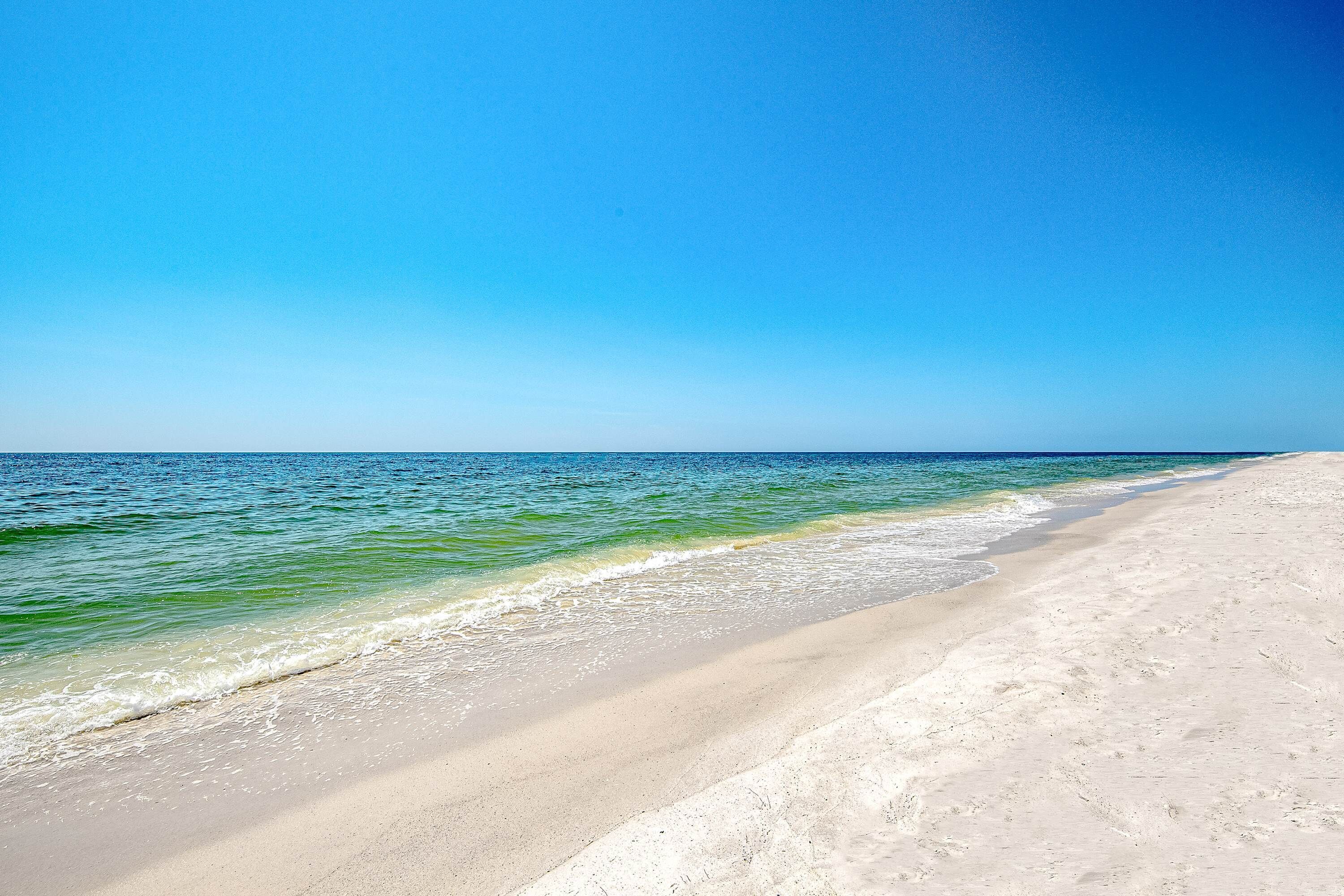 On the beach