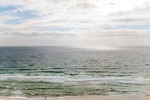 En la playa 