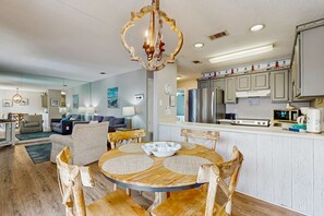 Interior - Second Floor Condo with Shared Pool, Fast WiFi, Central AC, and Full Kitchen (Gulf Shores)