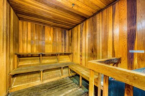 Sauna - Comfy and Convenient Condo in Beachfront Resort with Shared Pool, WiFi, Central AC (Orange Beach)