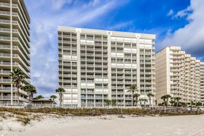 Exterior - Garden-level, beachfront condo with patio, AC, pools, hot tub & tennis (Orange Beach)