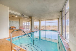 Pool - Fourth-floor beach condo w amazing views, indoor pool, & beach access (Orange Beach)