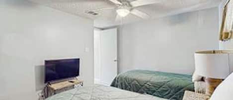2 habitaciones, internet y ropa de cama