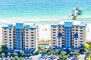 Exterior - Gulf Front ground floor condo with fishing pier and indoor and outdoor pools (Orange Beach)