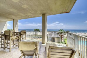 Property grounds - Gulf Front Condo with Shared Pools, Hot Tub, Tennis, & Fitness Room (Orange Beach)