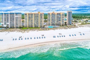 Exterior - Beachfront 10th-floor condo with balcony, pools, hot tub, gym, WiFi, & AC (Orange Beach)