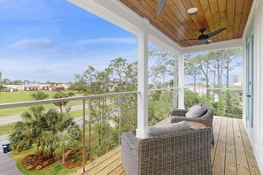 Property grounds - Waterview duplex with gas grill, internet, and bunkrooms (Dauphin Island)