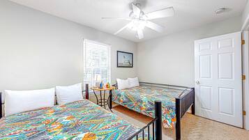 2 chambres, Wi-Fi, literie fournie