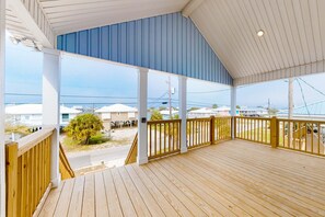 Terrace/patio - Cadillac Margarita, House in Dauphin Island (Dauphin Island)