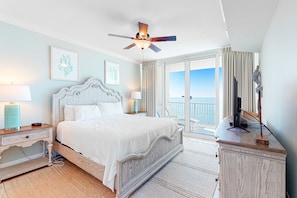 3 bedrooms, Internet, bed sheets - Gulf-front condo with pool, sauna, washer,dryer, cable, & central AC (Gulf Shores)