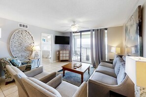 TV - Wonderful Condo in Beachfront Complex w/Shared Pool & Hot Tub, Free WiFi, AC (Orange Beach)