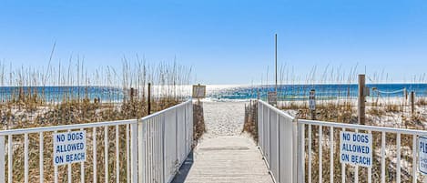 Beach nearby