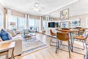 TV, DVD player, aparelho de som