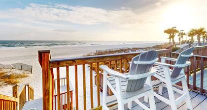 Beachfront Gem - 3 bedroom townhome with waterfront deck