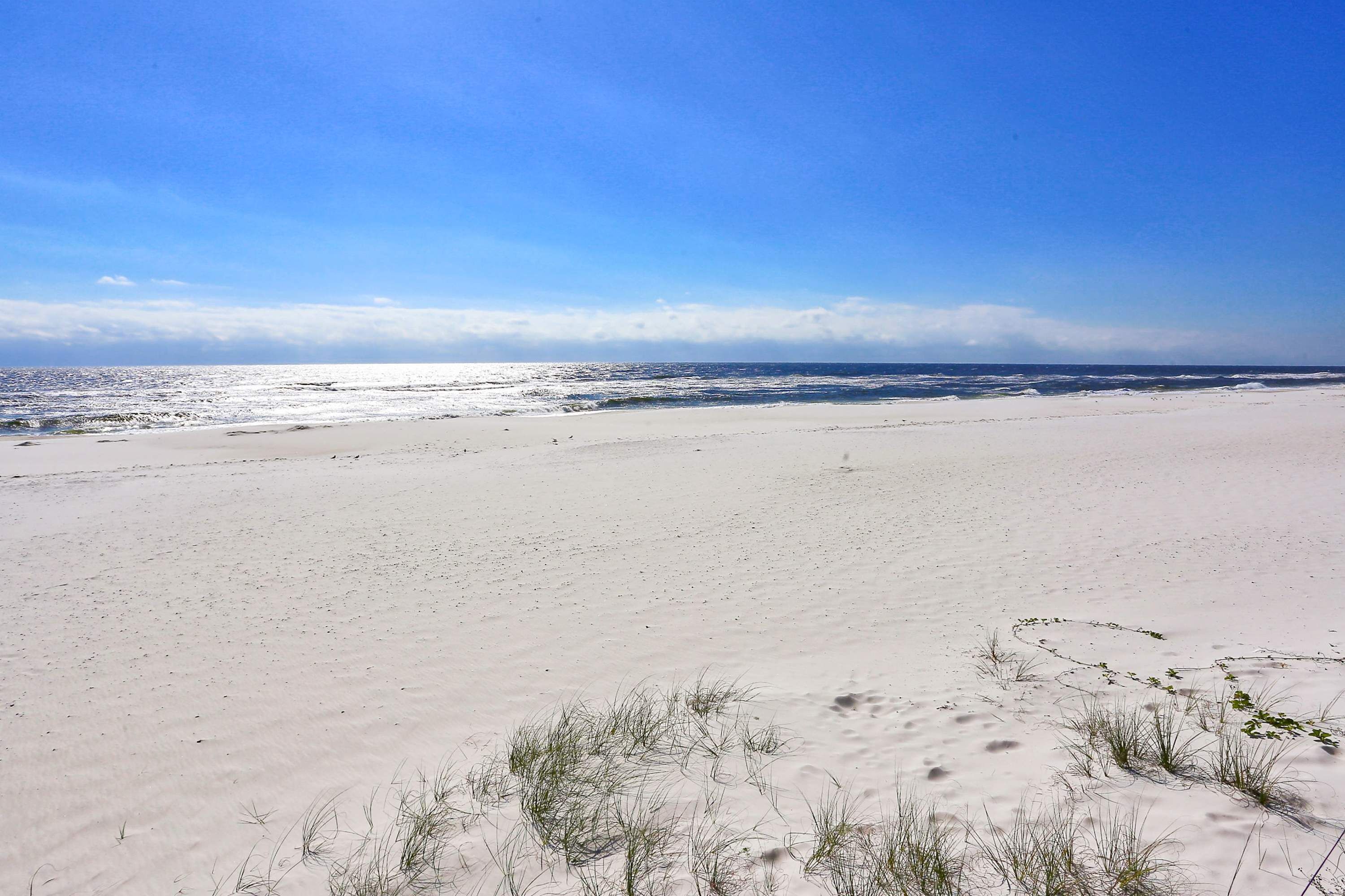 Vlak bij het strand