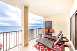 Property grounds - Beachfront condo with shared outdoor pool, heated indoor pool, sauna, & grill area (Orange Beach)