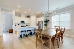 Dining - Brand-new home near the beach with on-site pool, central AC, & washer,dryer (Orange Beach)