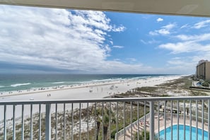 Property grounds - 5th- floor condo with on-site beach access, 3 pools, sauna, & BBQ area (Orange Beach)