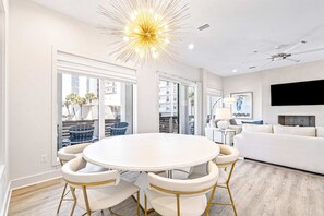 Interior - Spacious beachside community home with ocean view, private pool, & fireplace (Orange Beach)
