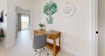 Dog friendly home with private heated pool and grill