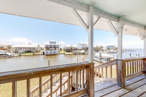 Property grounds - Canal side home with room for a boat (Dauphin Island)