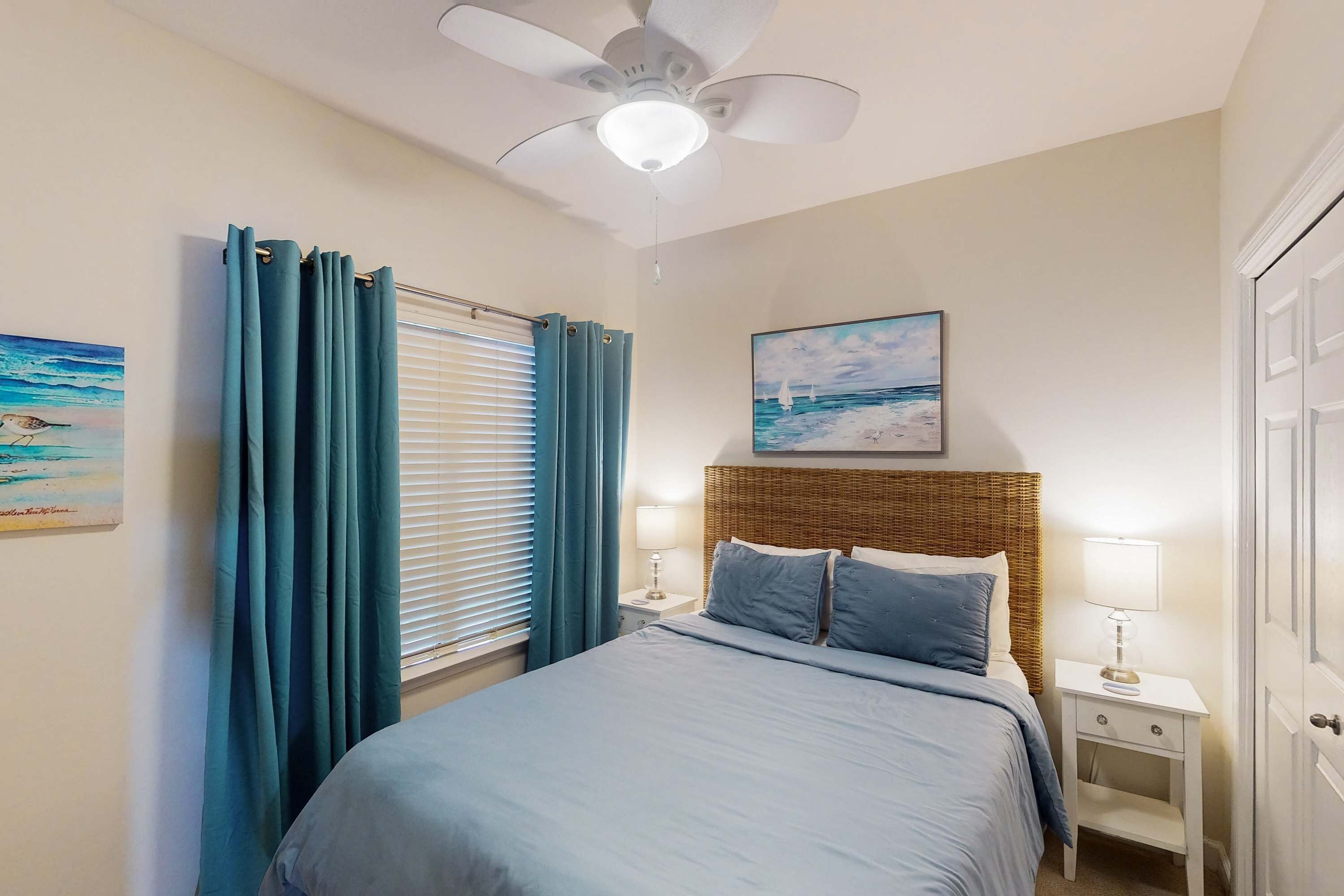 2 bedrooms, iron/ironing board, travel cot, WiFi
