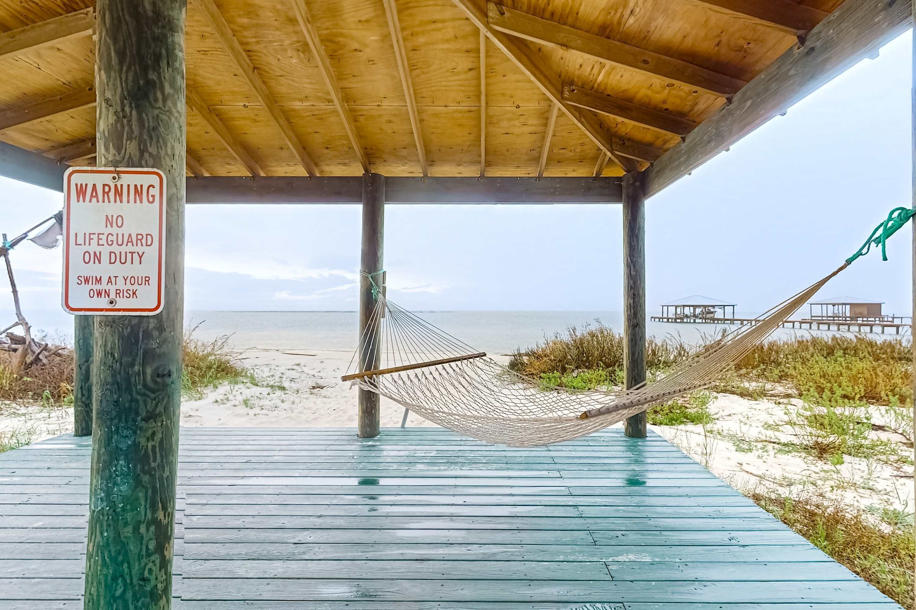 Vlak bij het strand
