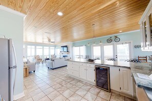 Interior - Charming bay-front home with WiFi, spacious wraparound porch, private deck (Dauphin Island)